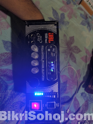 Jbl speaker and Amplifier